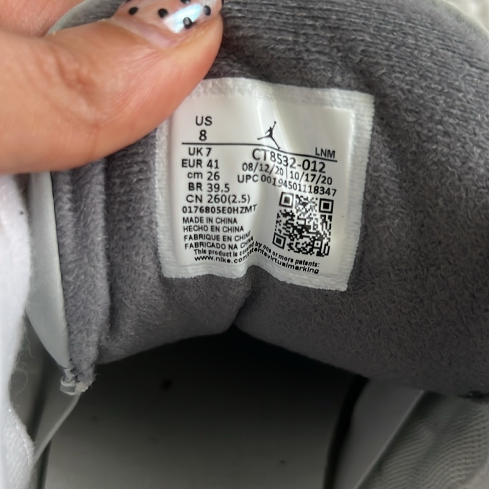 Jordan 3 Cool Gray Retro - Picture 9 of 9